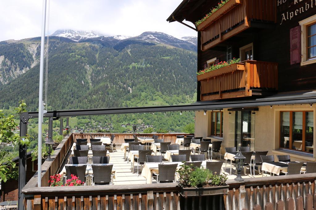 Hotel Restaurant Alpenblick Ernen Exteriör bild